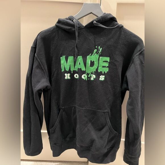 MADE HOOPS ESSENTIAL EMBROIDERED LOGO HOODIE XL - Picture 1 of 6